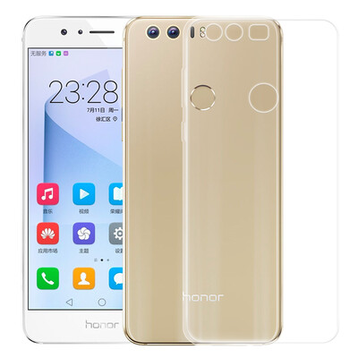 

YOMO Huawei glory 8 mobile phone case phone shell wear-resistant shell soft side series clear white
