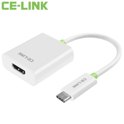 

Разъем адаптера CE-LINK Type-C HDMI конвертер USB-C3.1 HDMI подключен Apple MacBook HDTV проекторы 1668 Black