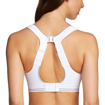 

Shock Absorber Sports Underwear Professional High Intensity Shock Running Brass Vest Large Size No Legs Quick Shaft Suspension Female S5044 Silver 36 / 80A