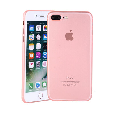 

Wei Ji iPhone защитная оболочка 0,3 мм ультратонкий капюшон водонепроницаемый прозрачный розовый для iPhone 7 плюс