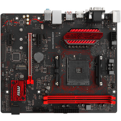 

MSI A320M GAMING PRO Motherboard (AMD A320 / Socket AM4)