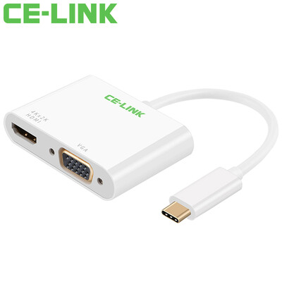 

CE-LINK Type-C к HDMI адаптер переходник USB-C3.1 к HDMI патч-корд