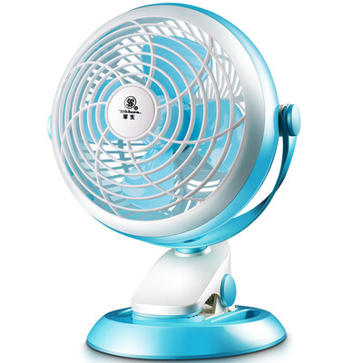 

Wahson fan / USB fan / table fan / student dormitory bedside fan / desktop wall wiper WZ-USB6C blue