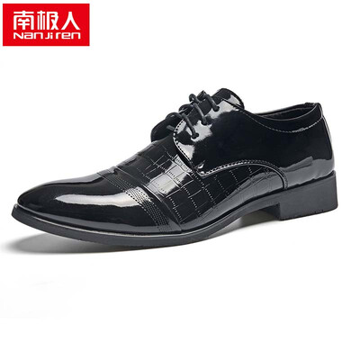 

Antarctic (Nanjiren) business dress shoes casual fashion lace shoes 17108NJ815 black 41