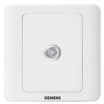 

Siemens SIEMENS 5TG01151CC1 switch socket vision single broadband video socket elegant white