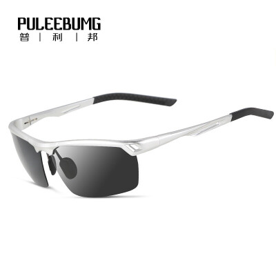 

PPuLeeBumG polarized sunglasses male aluminum and magnesium driver driving mirror sports riding mirror mirror sunglasses P8550