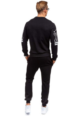 

2016 New men' fashion 2 parts sweatshirt and sport pants set