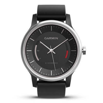 

Джия Минг (GARMIN) vivomove мода спорт здоровье часы интеллектуальная деятельность указатель мониторинга Спорт Черный