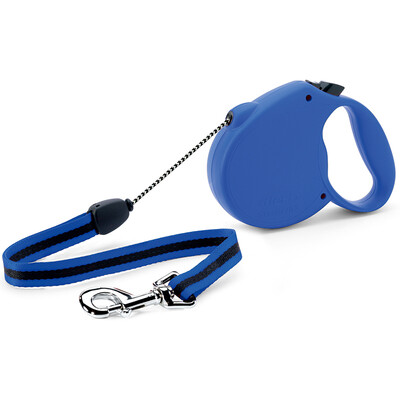 

Немецкий импорт флекси-фу Laixi классической серии автоматическая выдвижная поводок собаки собаки веревку поводка L No. 5 метров 50кг синий