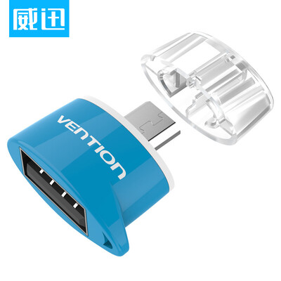 

Viting otg adapter Andrews millet box otg line phone u disk cable otg data line conversion head blue CCEL0