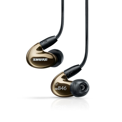 

Shure Shure SE846-BNZ four unit moving car HiFi professional flagship monitor ear earphone gold&copper