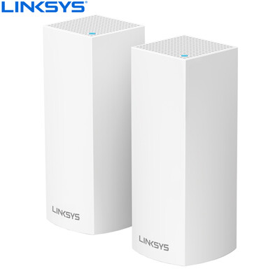 

(LINKSYS) VELOP AC4400 два установленных Mesh-сетки интеллектуальный беспроводной маршрутизатор WiFi трехдиапазонная передача большой / многослойный полный