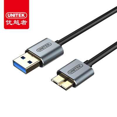 

Улучшенный человек (UNITEK) Y-C461BBK USB3.0 мобильной передачи данных с жесткого диска MicroB черная линия 1 м Данные Samsung S5 / Note3 зарядный кабель