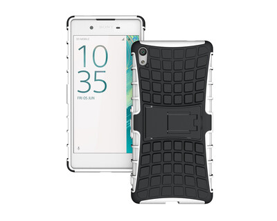

Корпус SONY XA ULTRAпрочный защитный футляр Gangxun Dual Layer Прочный гибридный жесткий корпус с противоударной крышкой для SONY