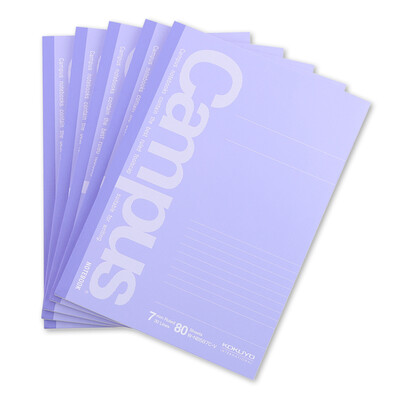 

KOKUYO Campus Notebook Notepad B5 80 pages W-NB587C-V Purple 5