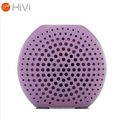 

HiVi BCV BC610 Mini Bluetooth HIFI small speakers wireless small audio desktop computer notebook phone voice purple