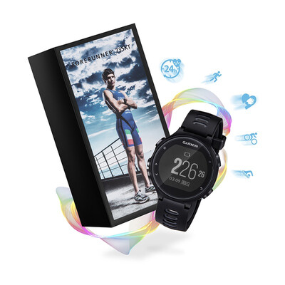 

Jimmy GARMIN Forerunner735XT English version of the GPS optical heart rate watch running swimming iron three sports watch intelligent notice