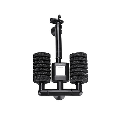 

Oval Natural Water Tank Mini Water Fairy Filter Pneumatic Double-headed Water Fairy Small Aquarium Built-in Silent Submersible Pump Oxygen P-905