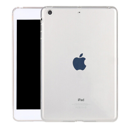 

BIAZE Apple iPad Mini2 31 Case Silicone Case Lightweight Lightproof Transparent Soft Shell Refreshing Series PB04- Clear White