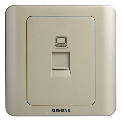 

Siemens (SIEMENS) 5TG01151CC133 switch socket prospect broadband socket (gold brown