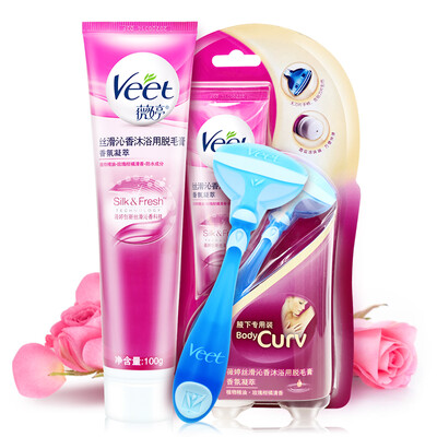 

Удаление волос крем Veet Veet общих кожи типа 100g (Ms. мужчины удаления волос удаление волос подмышек волосы ножка конечность без лица частным части)