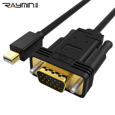 

Rui Ming RM275SR Apple Mini DP to VGA / HDMI Combo Converter Lightning Interface Mini Mini Displayport Adapter Silver