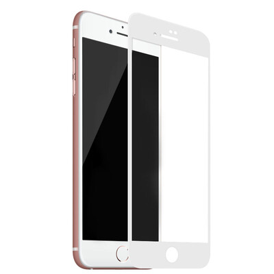 

Теплый (VALEA) iphone 7 Plus закаленный фильм полноэкранный полный охват Apple 7 Plus закаленная пленка 3D мягкая сторона углеродного волокна защитная пленка белый