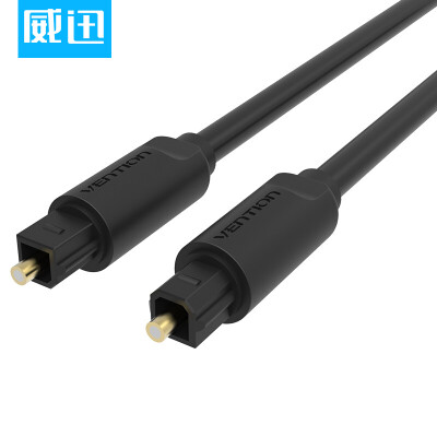 

Wei Guan VENTION HD interface line digital optical fiber audio cable high fidelity square speaker audio amplifier cable DVD player home theater audio cable 2 meters black BAEBH