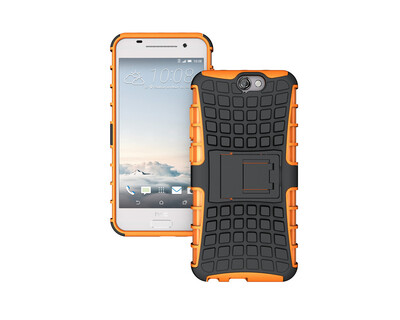 

Htc A9 CaseGangxun Heavy Duty Armor Dual Layer Rugged Hybrid Hard Shockproof Case with Kickstand for Htc A9 Cover orange