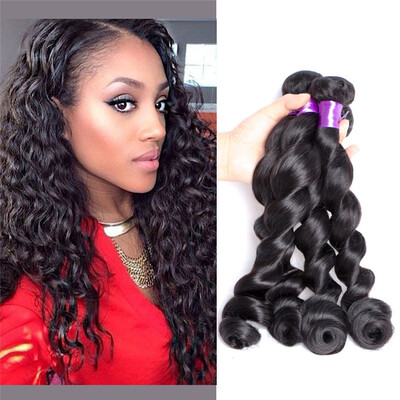 

Unprocessed Peruvian Loose Wave Virgin Hair VIP beauty Peruvian Remy human hair weave 5 bundle deals Mink Peruvian loose wave