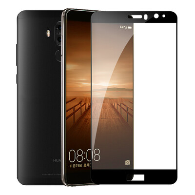 

LANCO Huawei mate9 закаленная пленка пленка мобильного телефона полноэкранная с покрытием закаленная экранная экранная защитная пленка для Huawei mate9 (черный)