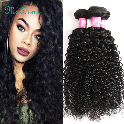 

Ms Luna Hair Brazilian Kinky Curly Virgin Hair 4 Bundles 8a Brazilian Virgin Hair Kinky Wave Human Hair Extension Cheap Bundles