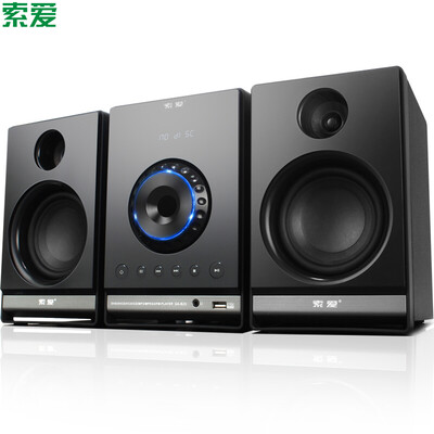 

Soaiy soaiy audio speaker mini audio 20 mini stereo TV CD player HIFI Bluetooth audio USB player SA-B20