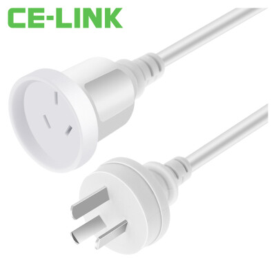 

CE-LINK 2673 3 штекер 10A удлинительный шнур питания 3 м GB 3x1.5 квадратный полный медный провод большой мощности три вилки штекерный выключатель женский кабель для кондиционирования воздуха прямой белый