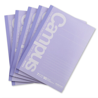 

KOKUYO Campus B5 Notebook / Notepad ( 60 pages,5 pack )---W-NB567C-V