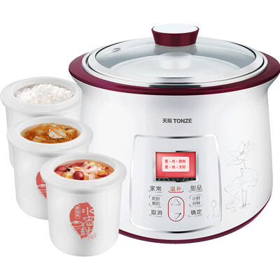

Sky (TONZE) DGD-13EG electric stew pot electric stew pot 1.3L1 pot 3 gall