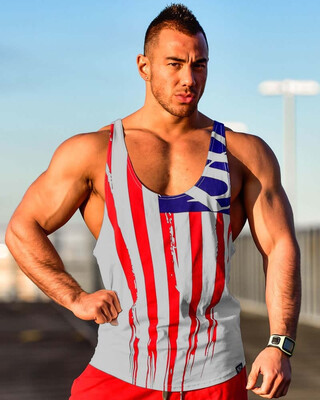 

New Mens Fashion Sleeveless T-shirt Tank Top Vest