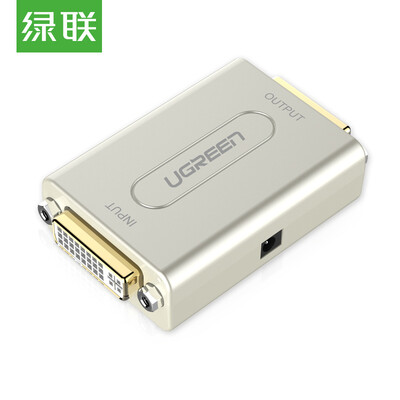 

Green Alliance UGREEN DVI Extender 1080P High Definition Signal through Amplifier Enhancer 60 m connector connector DVI repeater 40266