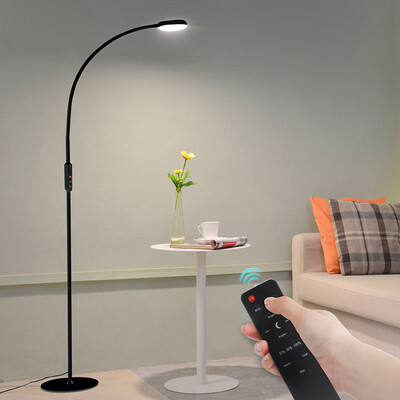 

Kelvin remote control dimming floor lamp living room modern bedroom bedside lamp study study piano reading floor lamp light ink black