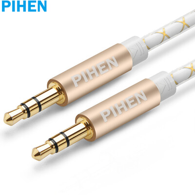 

(PIHEN) PH-YPX034 AUX кабель с 3,5 мм аудиокабелем на стереофоническом стереогарнитуре кабель для наушников кабель 2 метра