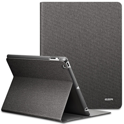 

ESR) Apple iPad2 / iPad4 / iPad3 protective cover / shell light drop stent cuff to Jane original series of gray ink notes