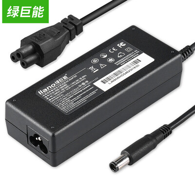 

Зеленый Juneng (Llano) Dell адаптер питания ноутбука зарядное 19.5V3.34A 65W подходит DELL A840 1310 1320 1400 1410 ПА-12