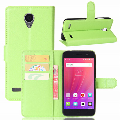 

GANGXUN ZTE Blade A520 Корпус из искусственной кожи Магнитный флип-кошелек для крышки ZTE Blade A520