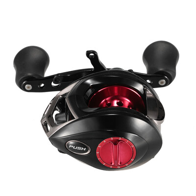 

FDDL 6.3:1 CNC Baitcasting Reel 6+1 ball bearings carp fishing gear Left Right Hand bait casting Fishing Pesca Reel