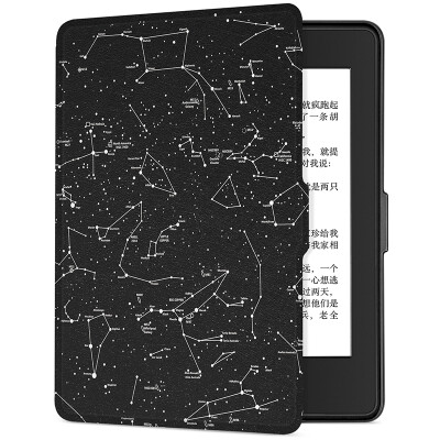 

Pottery fit Kindle 958 version of the protective cover / shell Kindle Paperwhite 1/2 of the generation of electronic paper books sleep hood constellation map