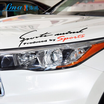 

LMA Loma car light eyebrow stick sport light eyebrow car stickers
