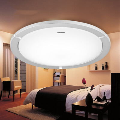 

Panasonic (Panasonic) LED потолочный светильник дистанционное управление бесступенчатое регулирование освещенности лампа для спальни лампа для гостиной HHLAZ1798 серебряная декоративная рамка
