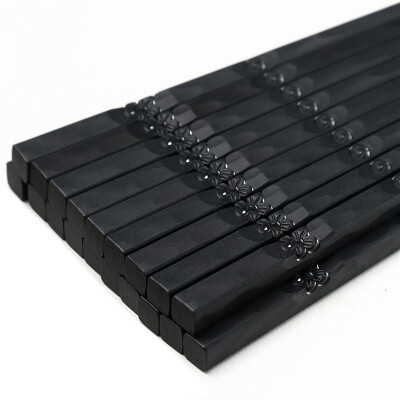 

Jingdong Supermarket Pickup Alloy Chopsticks Stainless Moldy Chocolate Chopsticks 10 Double Home Furnishings Japanese Style Chopsticks Carvings 23cm SK-6158