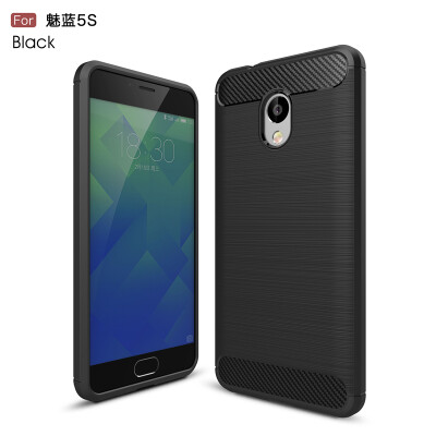 

GANGXUN Meizu M5s Case Anti-Slippery Scratch-Resistant Lightweight Soft Silicon Back Cover For Meizu M5s