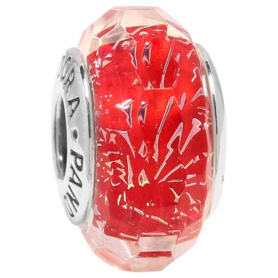 

Pandora Pandora Bright Red Flashing Glass Beads 791654